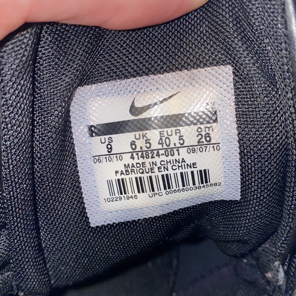 RARE Nike gamma force mid elastic lace snap front leather sneakers - Picture 12 of 13